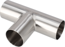 Raccordo a T 101,6 mm Pol 1.4404 (316L) ISO 2037
