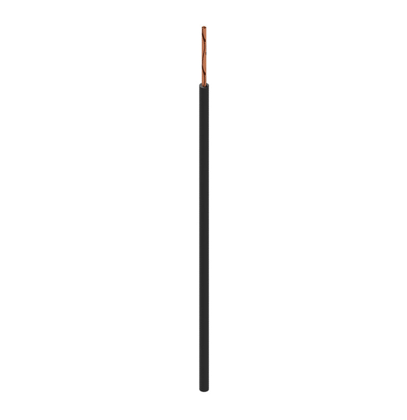 61.7550-21 Silicone cable Staubli SILIVOLT-E 0,15 mm² - black - 100m