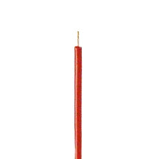 61.7550-22 Silicone cable Staubli SILIVOLT-E 0,15 mm² - red - 100m