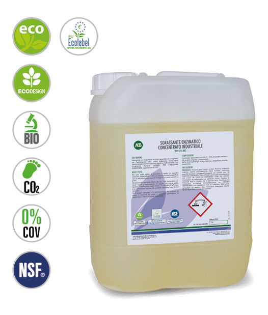 DD475 Detergente Ecologico Enzimatico, Concentrato 