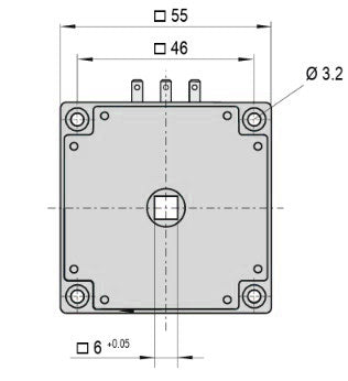 PW55-01 PD550 Potenziomentro a filo avvolto 5k Ohm
