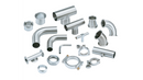 Tri-Clamp® B7WWMS Tee 3" SF4 (PM) 316L ASME BPE Weld and Weld and Short TriClamp