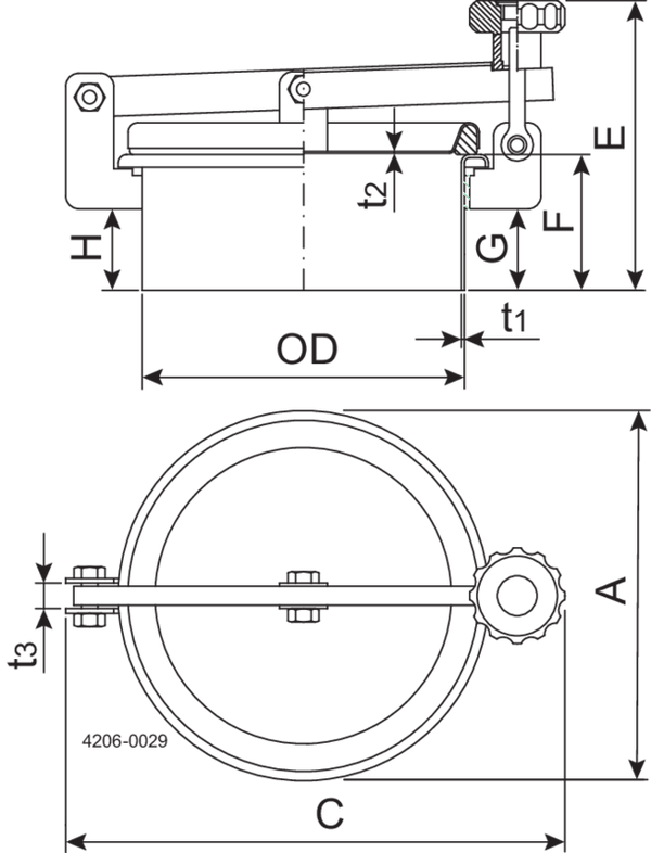 INSPECTION PORT C-202 202-200