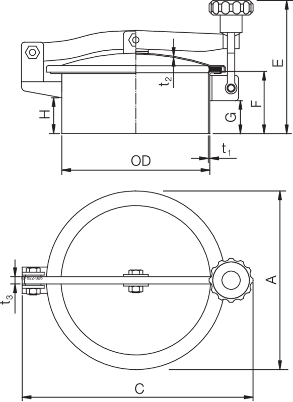 INSPECTION PORT C-202B 202