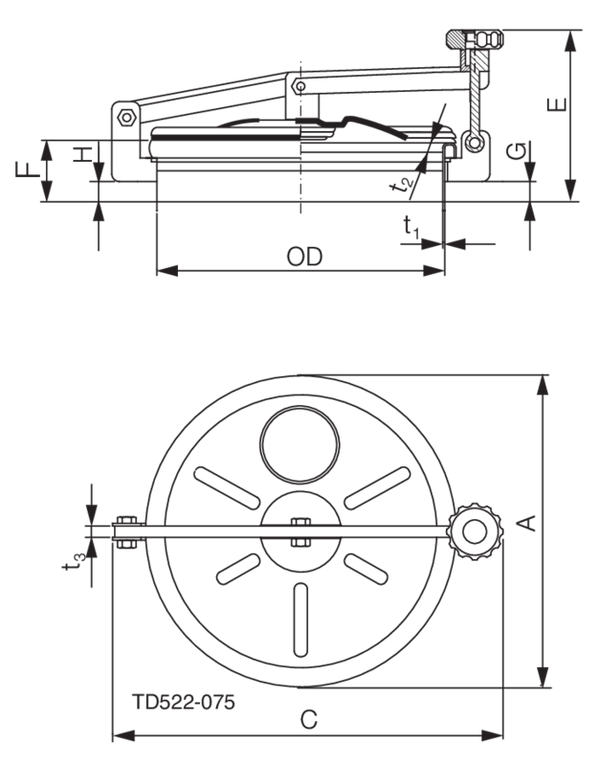 INSPECTION PORT C-306H2 306