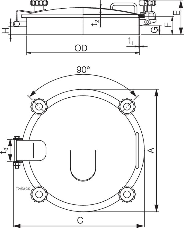 INSPECTION PORT C-404AH4 404