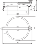 INSPECTION PORT C-454SB