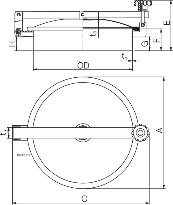 INSPECTION PORT C-454SB 454