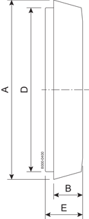 Cieco DN25 HSF0 1.4404 (316L) DIN 11851