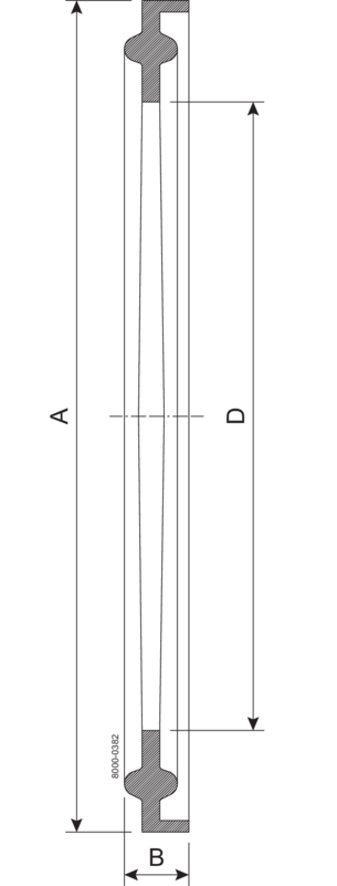 Guarnizione D DN20 EPDM (E) DIN 32676