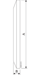 Blind DN80 H3 1.4404 (316L) DIN 32676