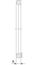 Guarnizione DN75 EPDM (E) Adatta a DIN