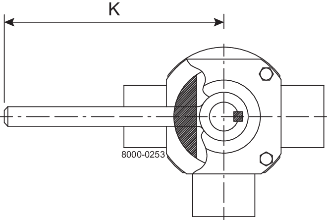 HANDLE FOR 3-4 PORTS NW80-100