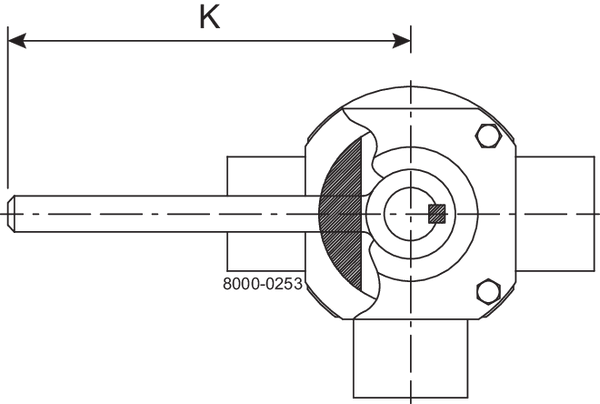 HANDLE FOR  3-4 PORTS NW65
