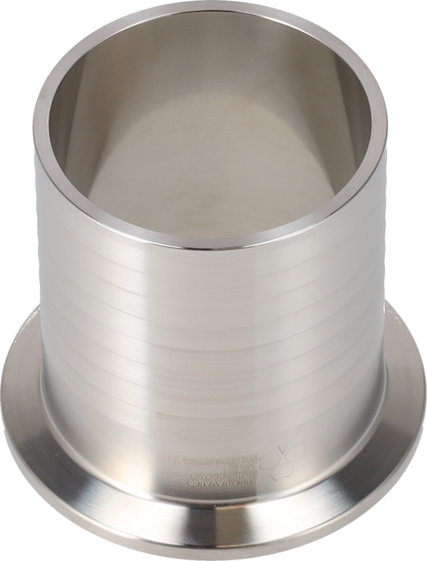 Adattatore Tri-Clamp® 14MPHR 1,5" 1,5" #7 316L TriClamp igienico e tubo flessibile