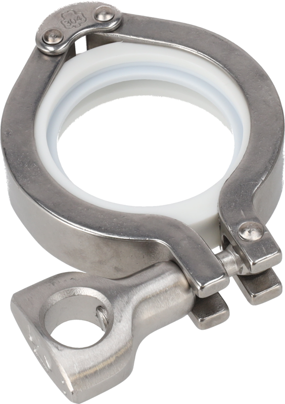 Tri-Clamp® A12MPS Anello di serraggio Giunto girevole 2" 304 Estremità di serraggio