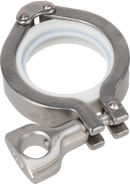 Tri-Clamp® A12MPS Clamp ring Swivel joint 4" 304 Clamp ends