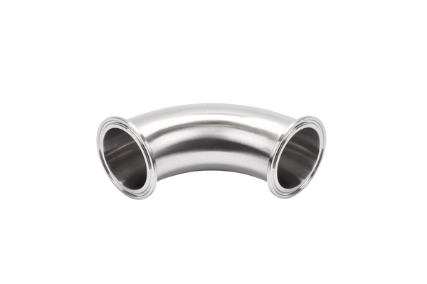 Tri-Clamp® B2CMP piega 90 4" #7 316L 3A Estremità morsetto