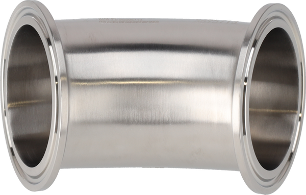 Tri-Clamp® B2KMP piega 45 3" #7 304 3A Estremità morsetto