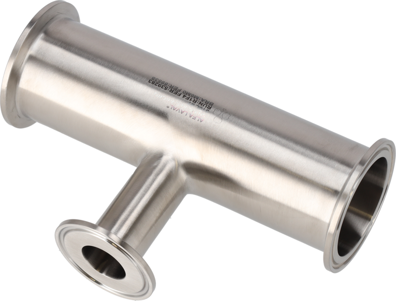 Tri-Clover® B7RMP Tee di riduzione 2" 1"