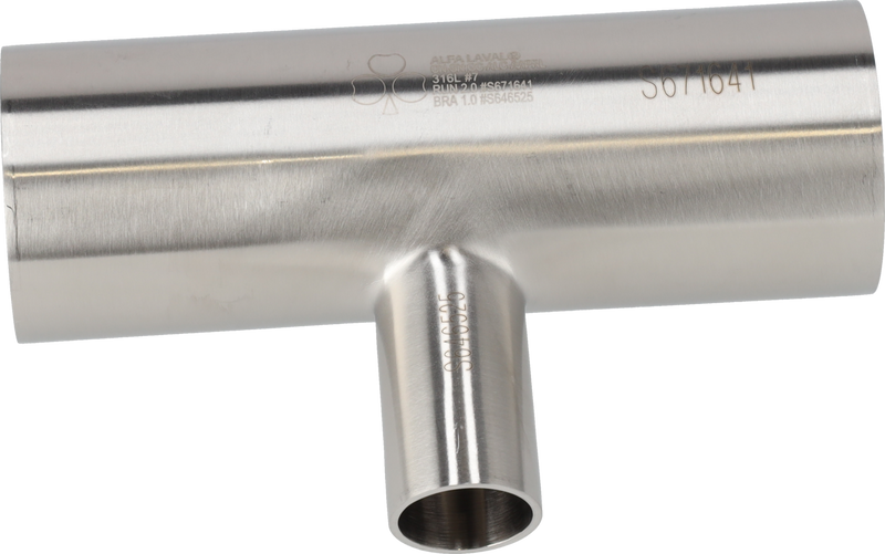 Tri-Clover® B7RWWW Tee di riduzione 6" 2.5"