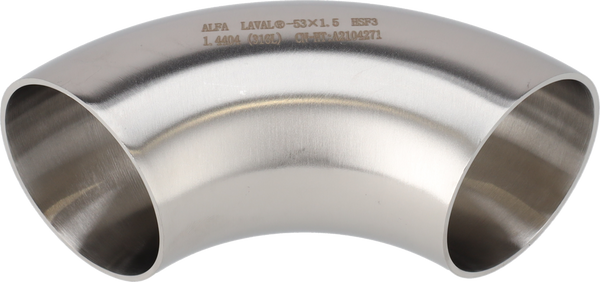 Curve 90 BS DN100 HSF3 1.4307 (304L) DIN 11852 EN 10374-A