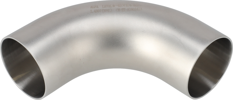 Curve 90 DN50 HSF2 1.4404 (316L) Adatto a EN10357-A