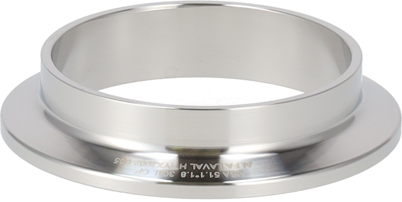 Ghiera Tri-Clamp® 63,5 mm lavorata 1.4307 (304L) BS 4825