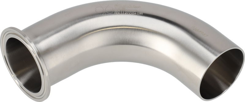 Tri-Clamp® L2CM piega 90 2,5"