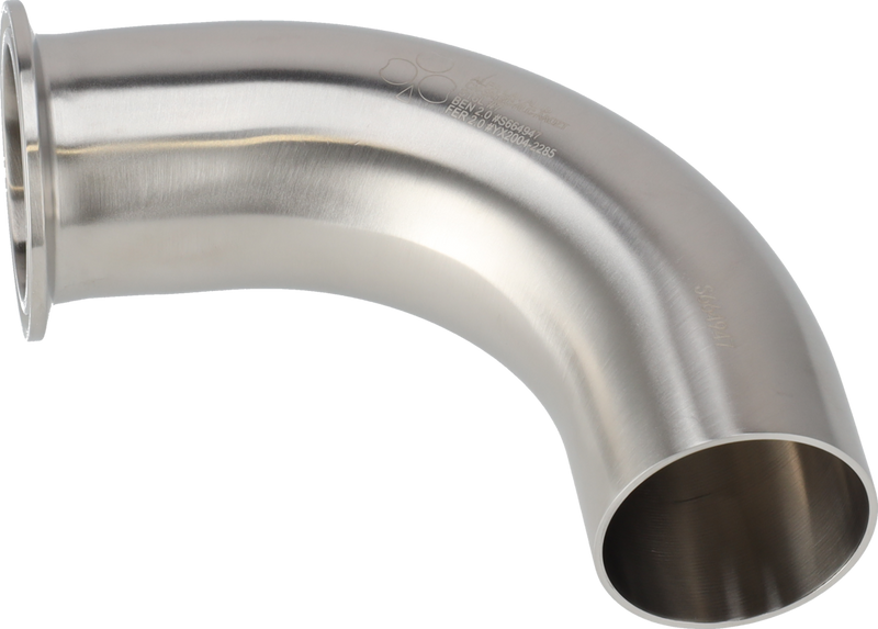 Tri-Clamp® L2CM piega 90 2,5"