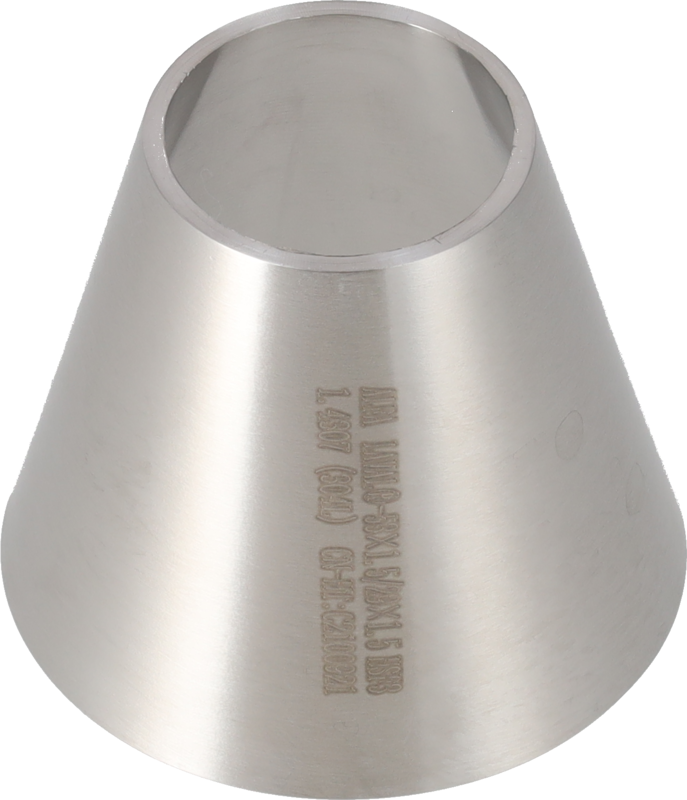 Riduzioni concentriche DN15 DN10 HSF3 1.4404 (316L) DIN 11852 EN 10374-A