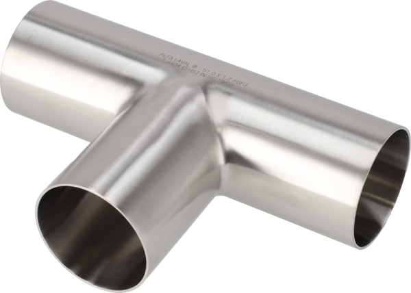 Raccordo a T 101,6 mm Pol 1.4307 (304L) ISO 2037