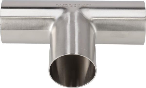 Raccordo a T 25,0 mm Pol 1.4404 (316L) ISO 2037