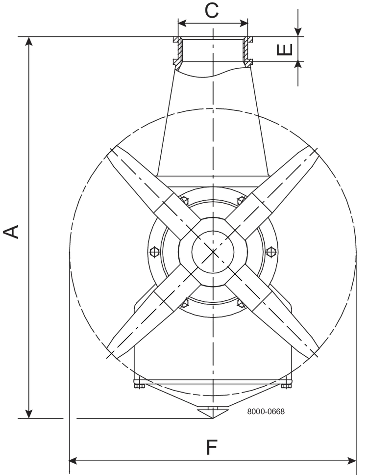 IM20 RJMIXER 2X13 0% 2"RP
