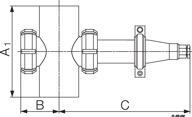 IN-LINE SIGHT GLASS LKFL W ISO