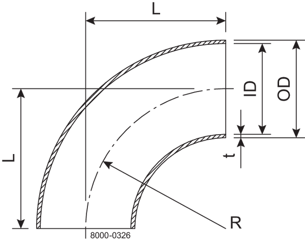 BEND 90-BS-63.5-HSF3-1.4307