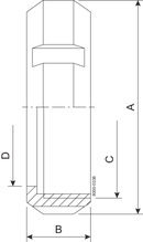 Dado SMS 32,0 mm SB 1.4301 (304) SMS