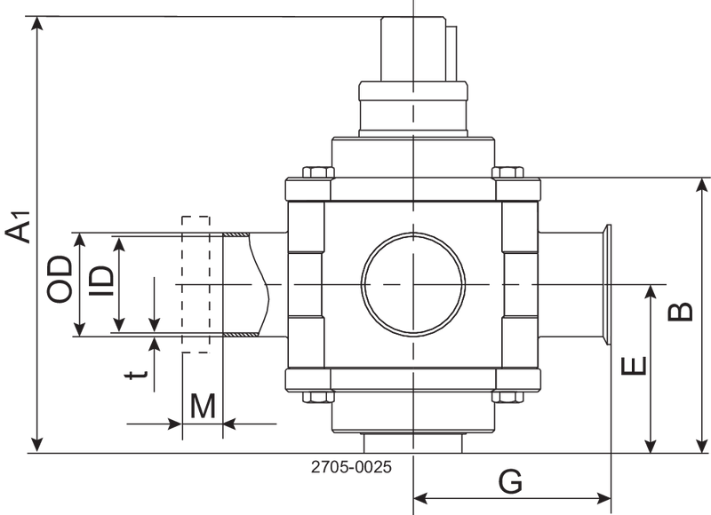 KOLTEK VALVE AH53-63.5-CL/CL/