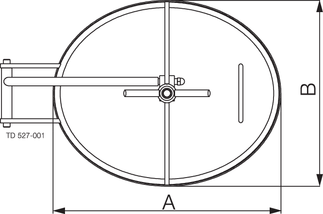MANHOLE LKD-532X432-100-N