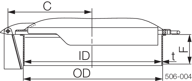 INSPECTION PORT LKDS-454-100