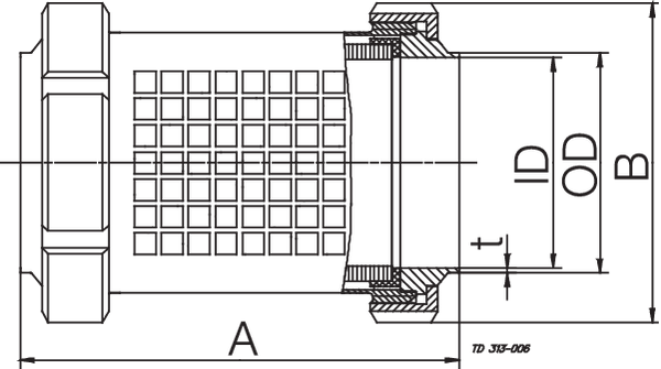 IN-LINE SIGHT GLASS LKGG-1 W