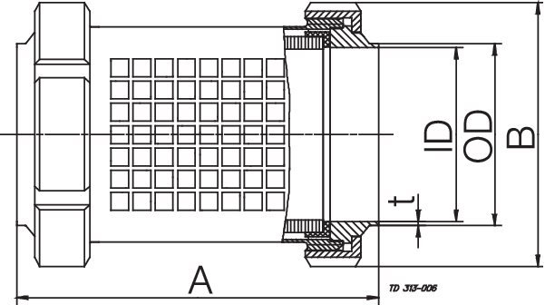 IN-LINE SIGHT GLASS LKGG-1 W
