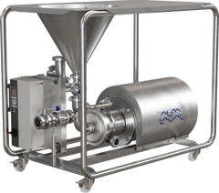Alfa Laval M15 - Miscelatore igienico in linea per polveri, mobile