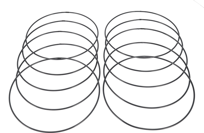 O-RING FPM/FEP - TRA SALDATURA E FLANGIA DI MONTAGGIO Ø250 rialzata