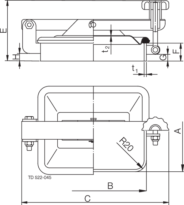 INSPECTION PORT R-235X185-040