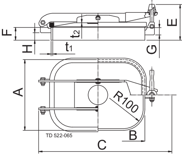 INSPECTION PORT R-440X332-100