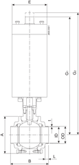 BALL VALVE SBV-ISO76,1-W/W