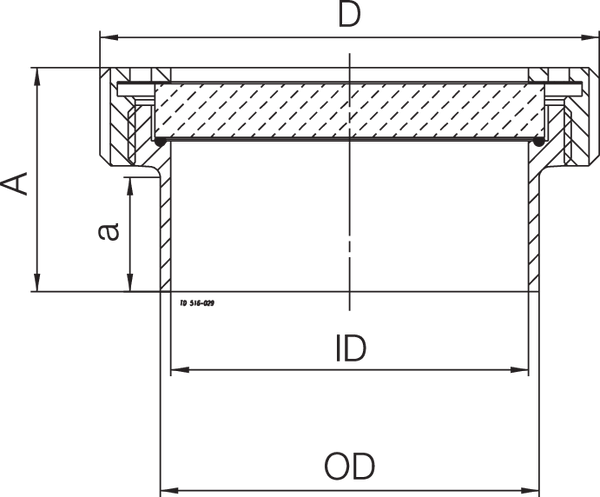 SIGHTGLASS DN125     DIN 11851