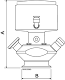 SAMPLING VALVE SIZE 10 ISO51MM