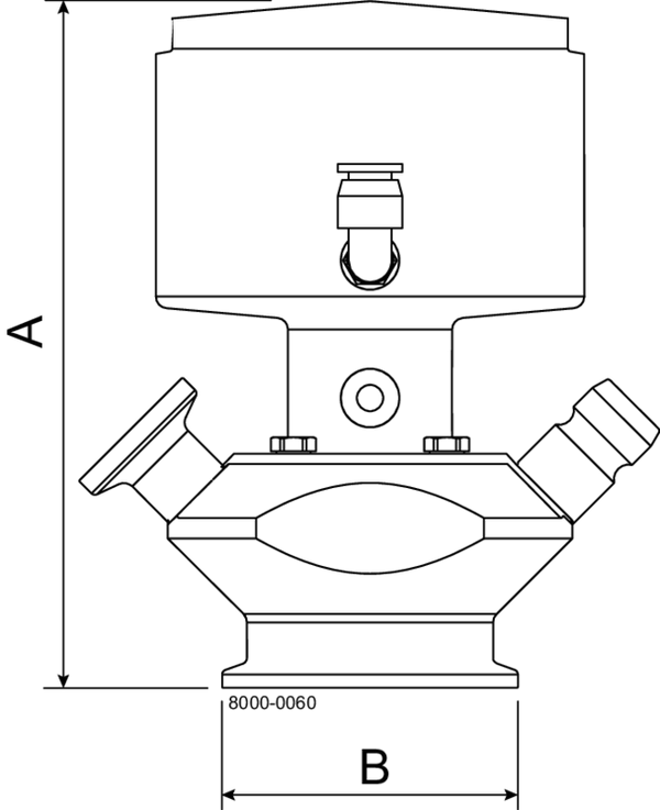 SAMPLING VALVE SIZE 10 ISO25MM